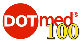 DOTmed 100 Logo